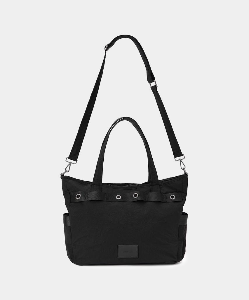 Maison Mined Черная сумка через плечо с двумя ручками