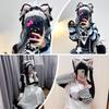 Headdress Cat Ears Cat Ears Headband Lolita Ribbon Hair Accessory Hair Ornament Bowknot Lace Cat Ears Gothic Lolita Maid Mori Girl Head Accessory Cute