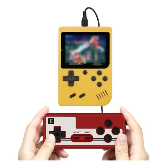 Перезаряжаемая ретро-игровая консоль, компактный дизайн, портативное, удобное в использовании ностальгическое игровое устройство для телевизора с контроллером
