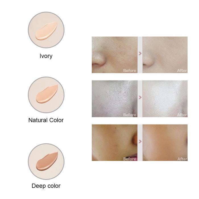 Foundation Liquid Makeup Base Long Lasting Moisturizing Women Nude Face Cover Concealer Skin Care