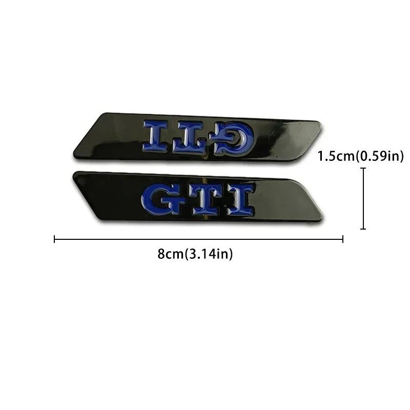 2026 Новый Для VW VOLKSWAGEN Для Volkswagen GTI MK5 Passat Polo Golf 3 Jetta Tiguan Beetle Touran металлический боковой значок автомобиля крыло грязезащиты b