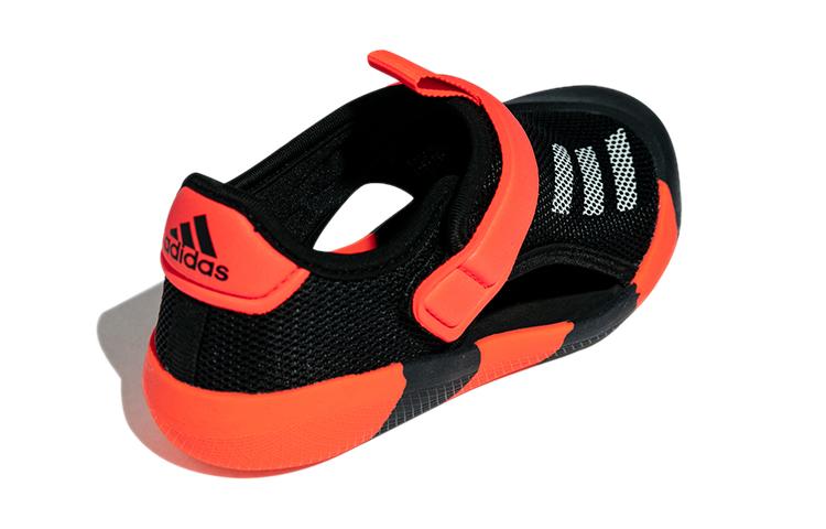 Adidas Altaventure Slip Resistant, Abrasion Resistant, Breathable Children's Sandals Black Orange GX5109