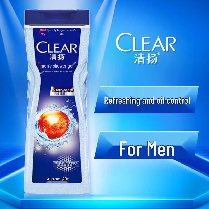 CLEAR Гель для душа для мужчин Cool & Refreshing Sport