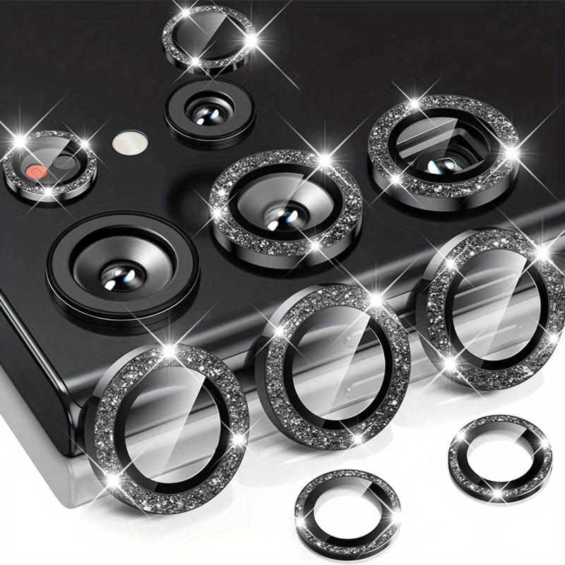 1 шт. бриллиантовое блестящее стекло для объектива Samsung Galaxy S25 S24 S23 S22 Ultra Plus HD прозрачное защитное стекло для объектива камеры металлическое кольцо пленка для объектива