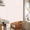 White and white dots wallpaper, subtle detail for living room and bedroom 50x1000