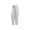 Lounge French Terry Barrel-Leg Pants Women Pants Medium-Gray IJ8446