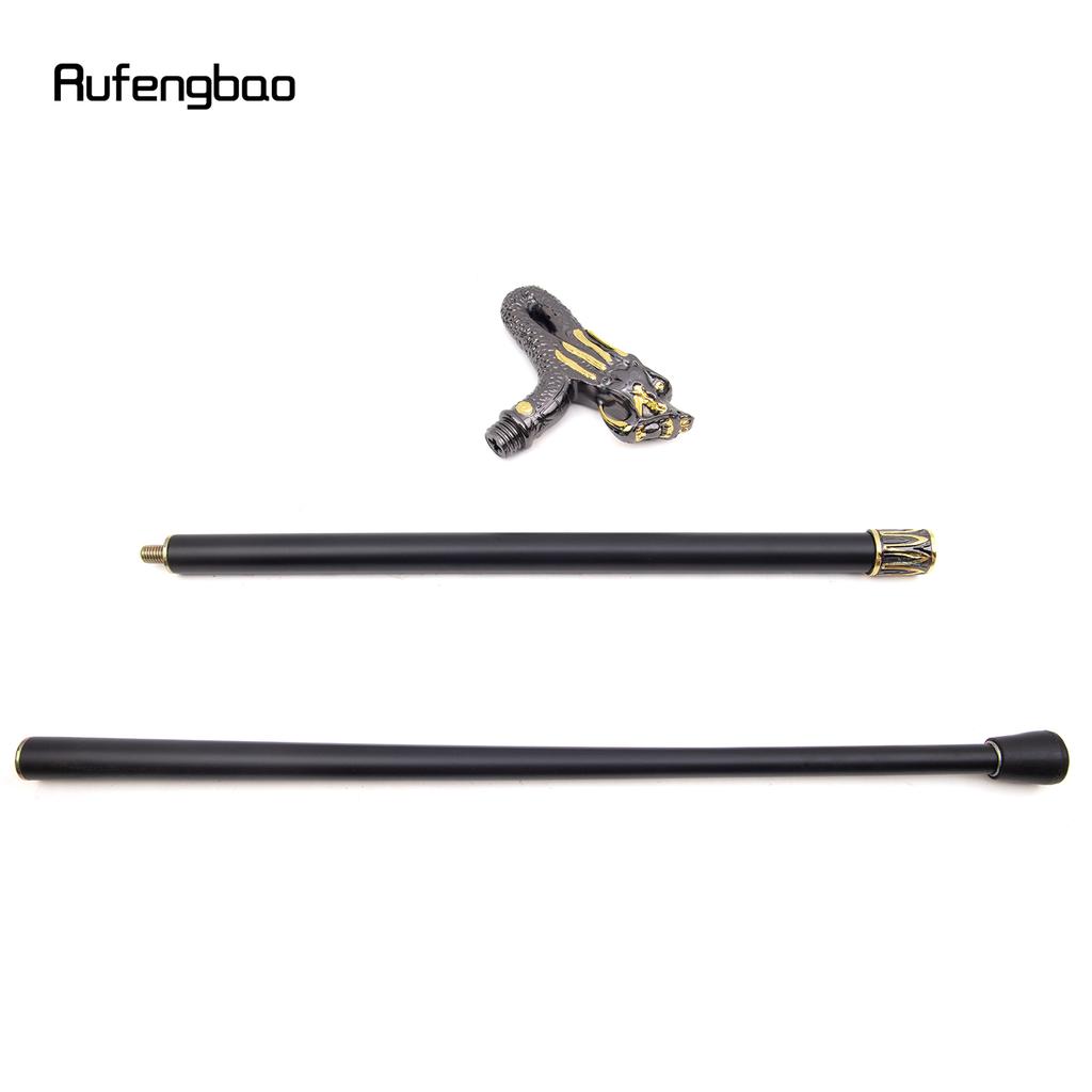 Золотой черный дракон модная трость декоративная трость косплей винтажная вечеринка модная трость посох 94 см