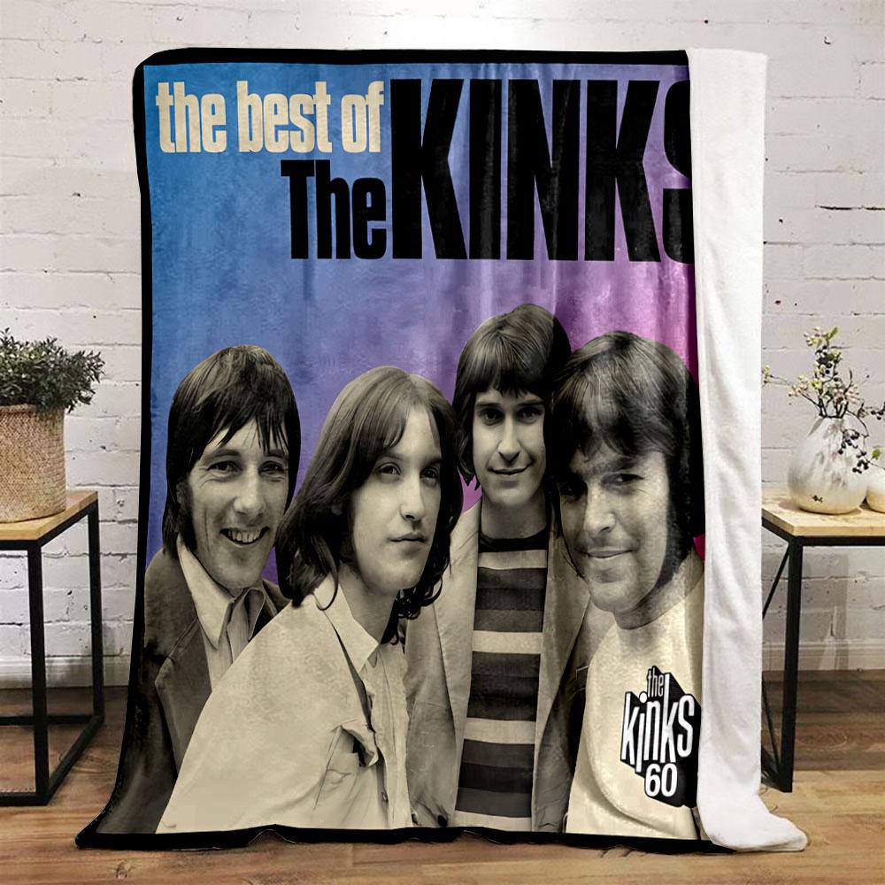 The Best of The Kinks Blanket for all seasons blanket lunch break throw gift