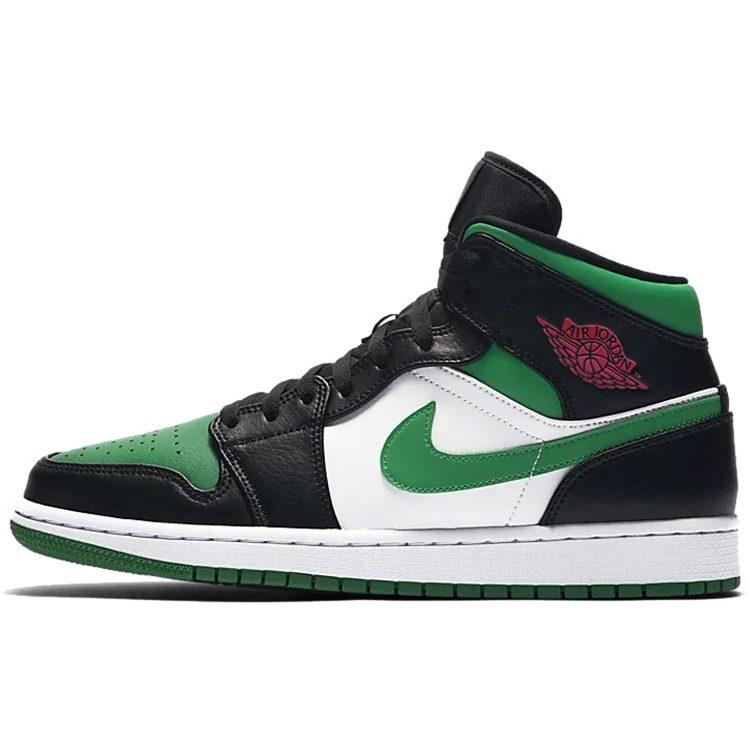 Jordan 1 Mid 'Зеленый носок' 554724-067