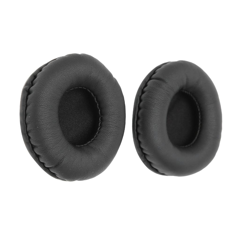 1 Pair 60mm Headphone Pad Soft Universal Headset Sponge Ear Pad Replacement Black