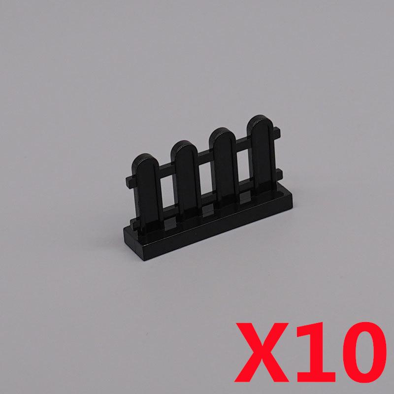 MOC DIY Аксессуары Детали Пластина Городской Пейзаж Строительный Блок Ствол Дерева Забор Перила Лестницы Уличный Фонарь Светофор База Игрушка A037