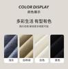[Including Cashmere and Wool] Autumn Henry collar half open thin sweater men's simple, light luxury knitted base sweater