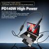 New USB C To DC Power Boost Cable Adjustable Voltage Adapter Connector Cord For Laptop Router PD140W /5V/9V/12V/15V/20V/28V