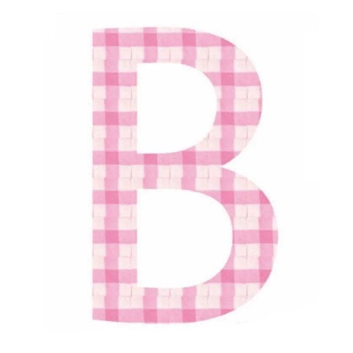 Lilipinso sticker rose lettre b