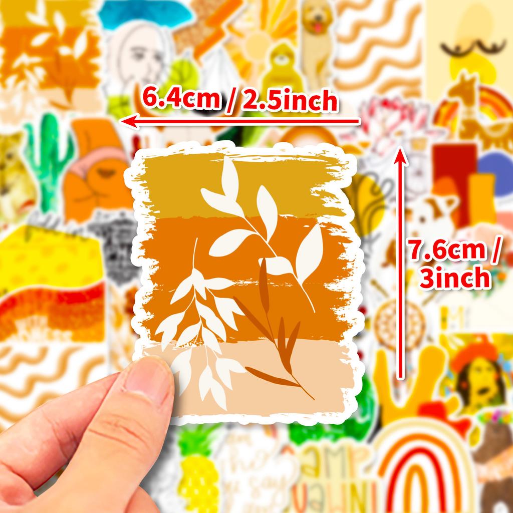 50 BOHO Style Stickers Boho Style Decadent Cultural People Stickers Hand Account