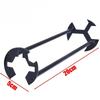 1Pcs 5-in-1 Sink Wrench Carbon Steel Plumbing Tool Pipe Repair Tool  Disassembly Maintenance Tool