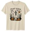 Spooky Season TShirt Skeleton Jack O Lantern Halloween Gift For Him And Her