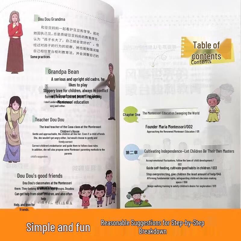 4-Book Children's Parenting and Nutrition Guide Set
