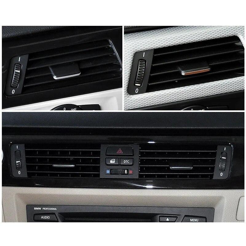 Вентиляционный переключатель для кондиционера, ручка регулировки направления ветра, автоаксессуары для BMW 3 серии E90 E91 E92 E93 2005-12