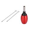 32mm Tattoo Machine Grip Alloy Cartridge Needles Tattoo Grip Tattoo SuppliesRed