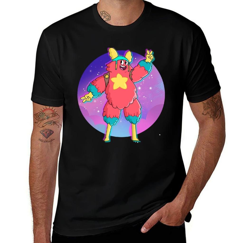 Guff Universe T-Shirt Plus Size Workout Short Sleeve Top