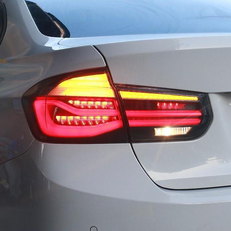 LED Taillight Assembly with Flowing Turn Signal for 2012-2018 BMW 3 Series F30/F35