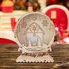 Nativity Scene Light Christmas Decor Ornament for Office Desktop Table