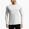 Muscleguys Spring and Autumn Men's Long Sleeved Thin Bottoming Shirt Slim Fitness Pullover Sweater Outdoor Running