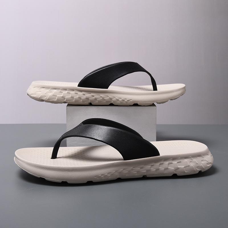 High Quality Export Thick Bottom Heightening Sandals Versatile Trend Men's Summer Beach Slippers Outdoor Leisure Flip-flops WBXY