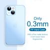 Colorful 0.3mm Ultra Thin Matte Case For iPhone 15 14 13 12 Mini 11 Pro XS Max X XR 7 8 SE Translucent Hard Frosted Phone Cover
