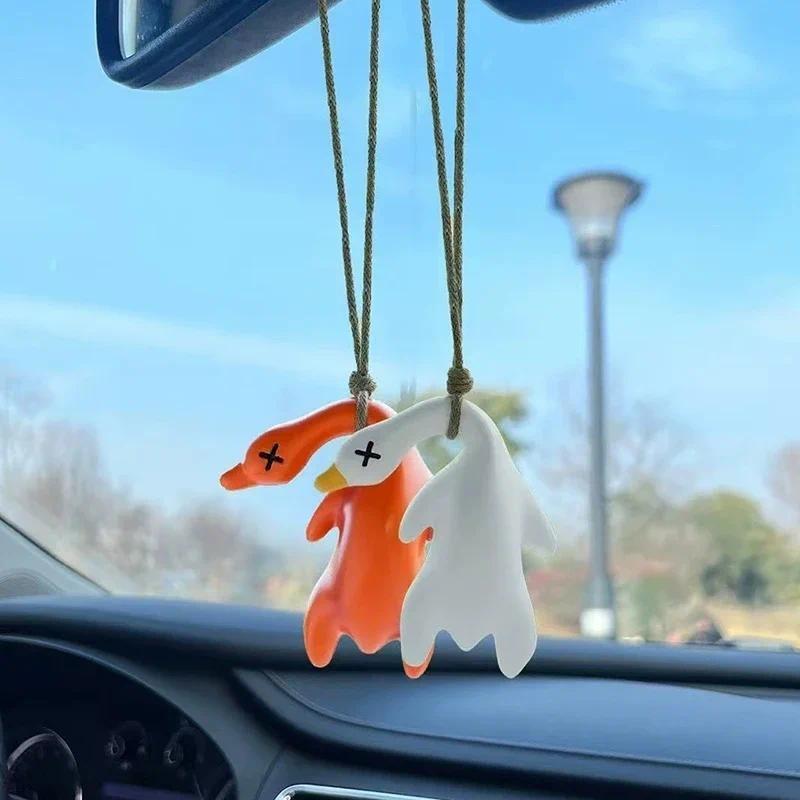 УФ Меняющий цвет Кулон Утка Термохромный Брелок Шарм Ожерелье Игрушка Подарок