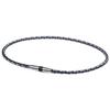 Phiten Adult Titanium Necklace RAKUWA Neck X50 High End III Black 50cm 'Unisex