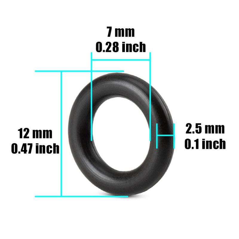 30PCS 7.7X2.3 Solenoid O-Ring 91301PC9003 for Honda ACCORD 1983-2019 CIVIC Element Pilot Acura Ridgeline TSX TLX CRX MDX NSX ZDX
