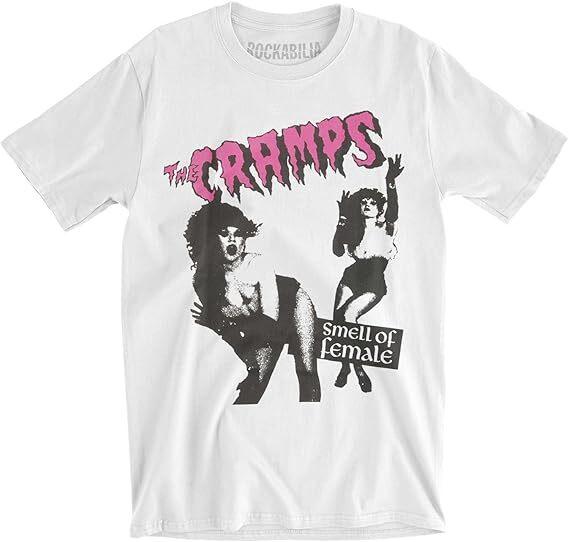 The Cramps rock band Smell of Female T-shirt band shirt men women shirt TE8087
