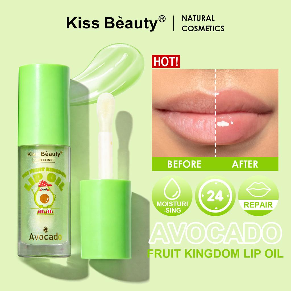 Kissbeauty Масло для губ Маска для губ Прозрачный Увлажняющий Увлажняющий Гидрогелевый бальзам для губ