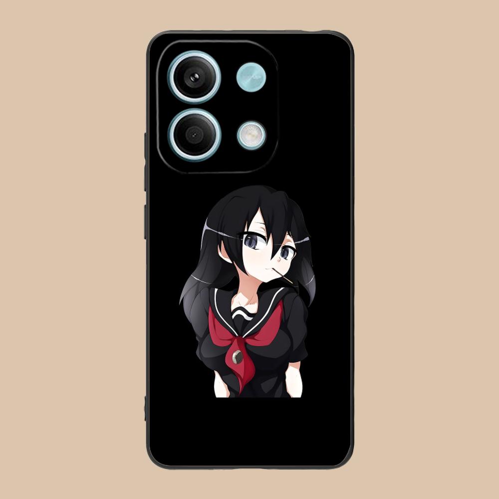 Матовый ТПУ чехол для мобильного телефона Akame Kurome для POCO F8 F7 F6 F5 F4 F3 F2 Pro GT C75 C71 C65 C61 C40 Pro Ultra Цветная крышка