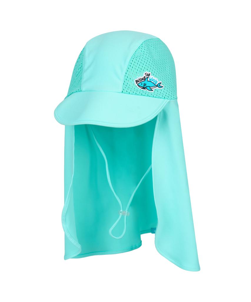 Кепка с козырьком и сеткой для плавания Lenomasuyeongbog Kids' Sunblock Mesh Swim Cap Мятный Ro-Rc2G310-Mn