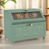 Wooden Bread Bin Multi-Purpose Bread Storage Container Bread Keeper Bin Bread Storage Box for Bagel Donut Cookies