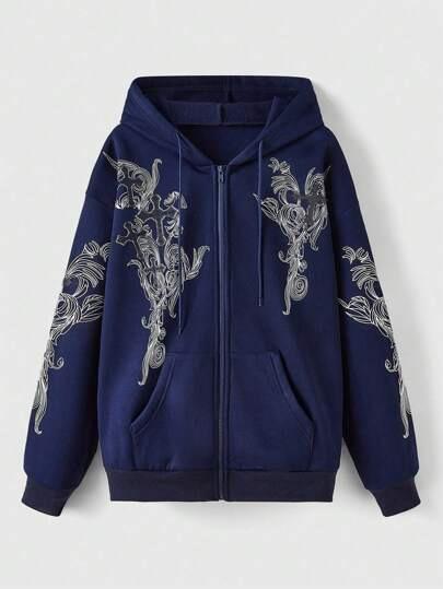 2024 new product ultra-clear hollow national style moire cross zipper sweater casual comfortable jacket cardigan sweater women
