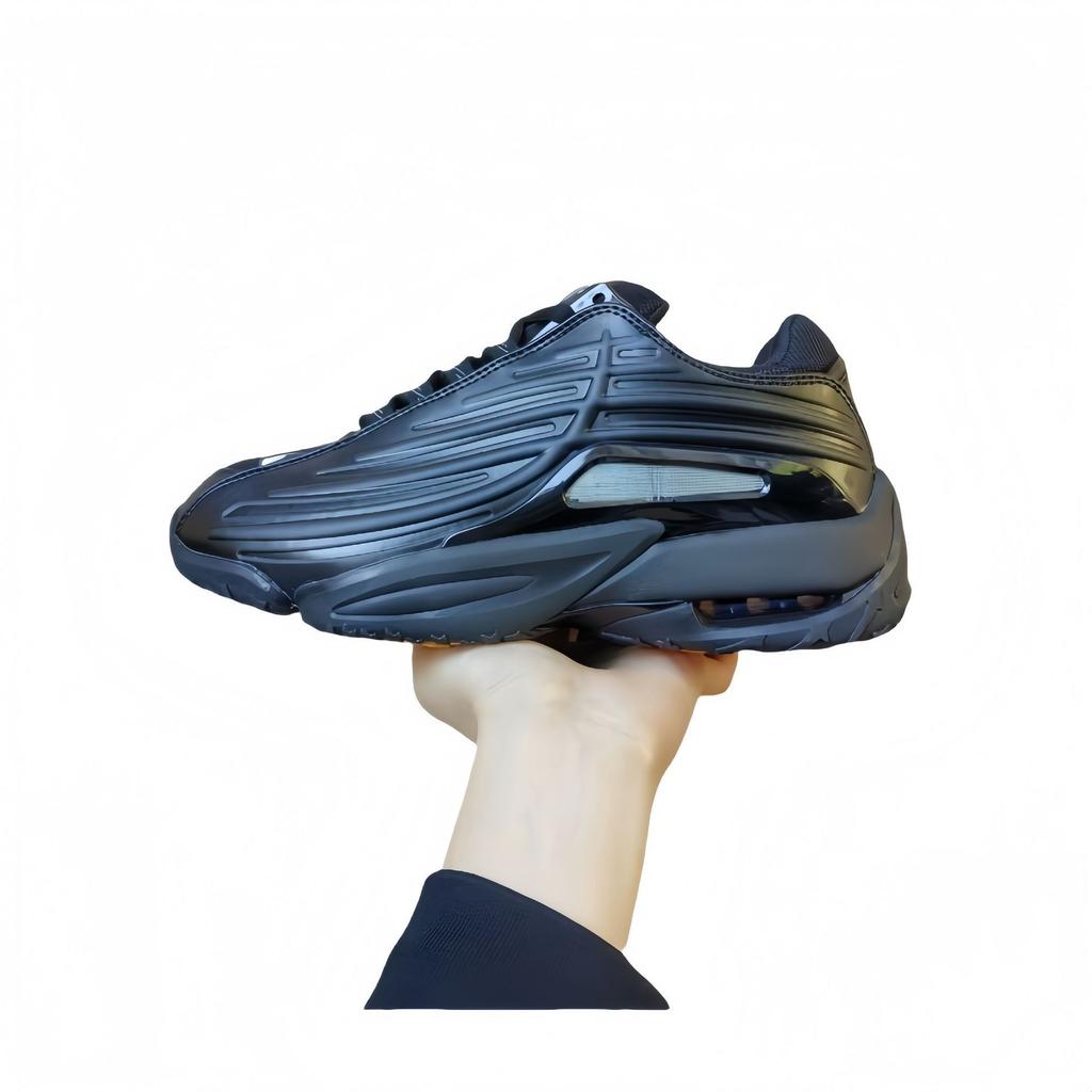 Винтажные баскетбольные кроссовки с толстой подошвой и воздушной подушкой, амортизирующие кроссовки для мужчин и женщин