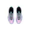 Li-Ning Баскетбольные кроссовки Magic Cloud Shock Absorbing Anti-Slip Rebound Mid-Top, мужские кроссовки розового и синего цвета ABPS005-3