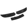 3 Sections Front Bumper Lip Spoiler Sturdy Stylish Front Bumper Lip Splitter For 3 Series E92 E93 Standard Glossy Black