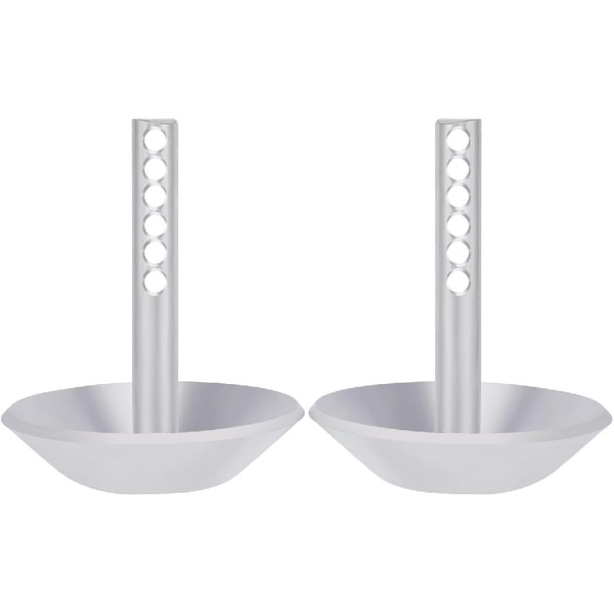 ATV Snow Plow Kit Skid Shoes with Quick-Release Cotter Pins for ATV UTV Nos 2205071 and 2208864-Skid Shoe Shaft Snow Plow Blade Base