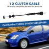 Трос сцепления 2150CK 2150EC 9686559280 Для Peugeot 206 207 206CC 206 Hatchback 206 SW Citroen C2 C3 Трос управления сцеплением
