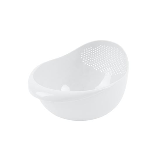 Сито для ополаскивания риса Yousheng емкостью 24 унции, пищевое сито без бисфенола А, фруктовая чаша с ручкой, многофункциональная корзина для мытья посуды, органайзер для кухни