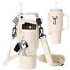 Сумка-переноска для неопреновой бутылки для воды 40 унций с регулируемым плечевым ремнем, чехол-подсумок для держателя бутылки для воды для стакана Stanley Quencher