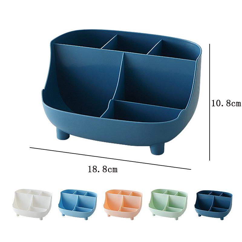 Настольный держатель для ручек Kawaii, милый ящик для хранения канцелярских принадлежностей большой емкости, креативный мультяшный держатель для карандашей, настольный органайзер для девочек