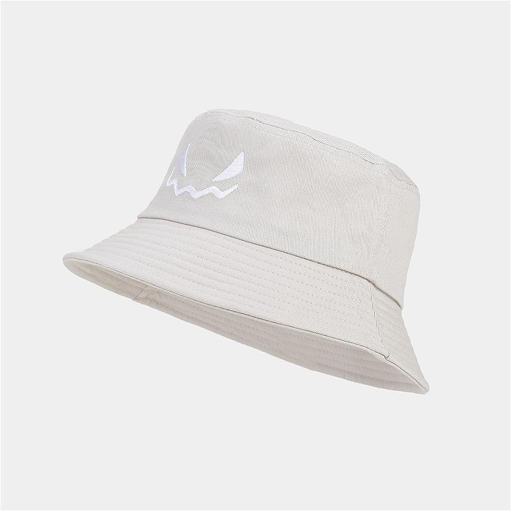 Шляпы на Хэллоуин для мужчин и женщин, вышитые двухсторонние панамы, шляпы от солнца