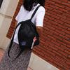 Drawstring Backpack Female Korean Small Backpack Male Student Schoolbag Canvas Bundle Pocket Ins Leisure Travel Bag