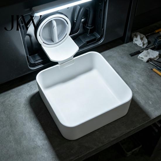 Spill Containment Tray Washing Machine Drip Pan, Leak-Proof Drain Tray, Heavy Duty Anti for Laundry Room Floor Protector, Front Load Washer Safety